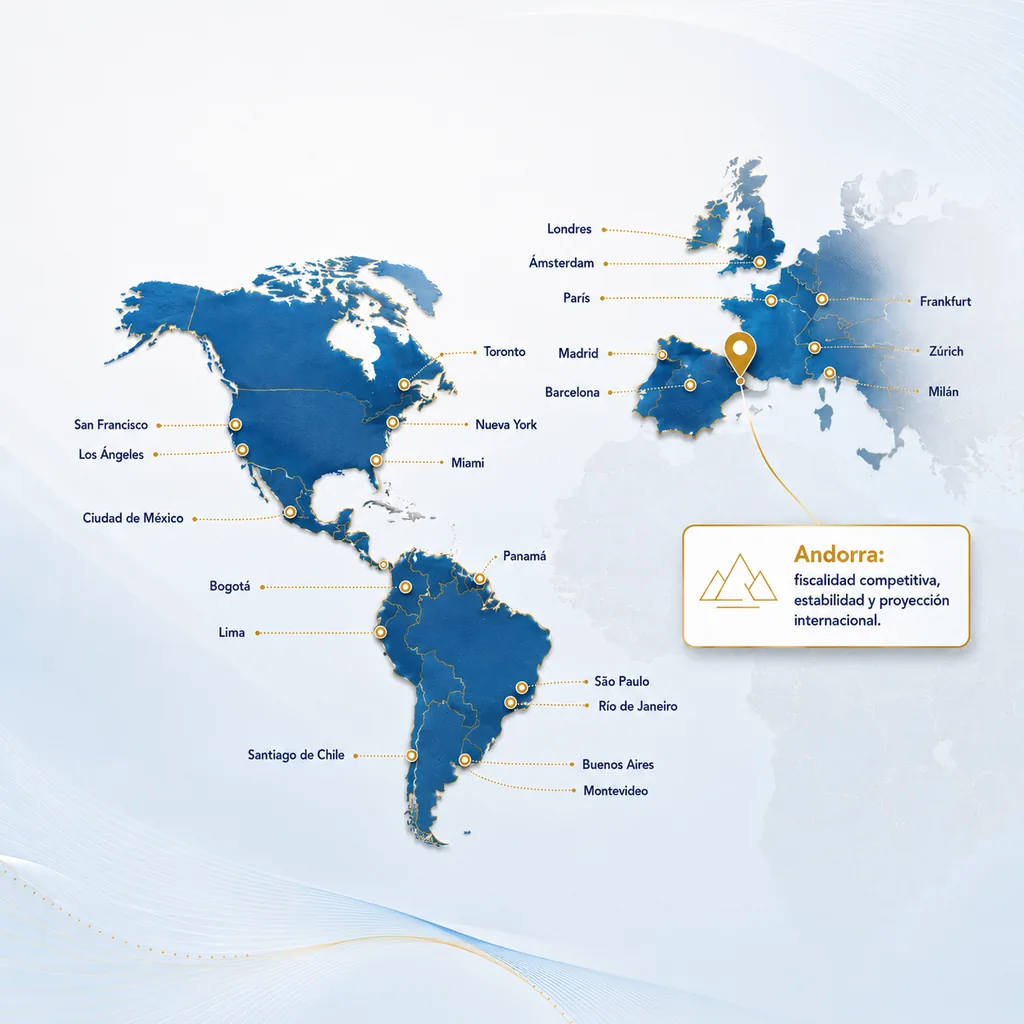 International entrepreneurs and investors tax residence Andorra